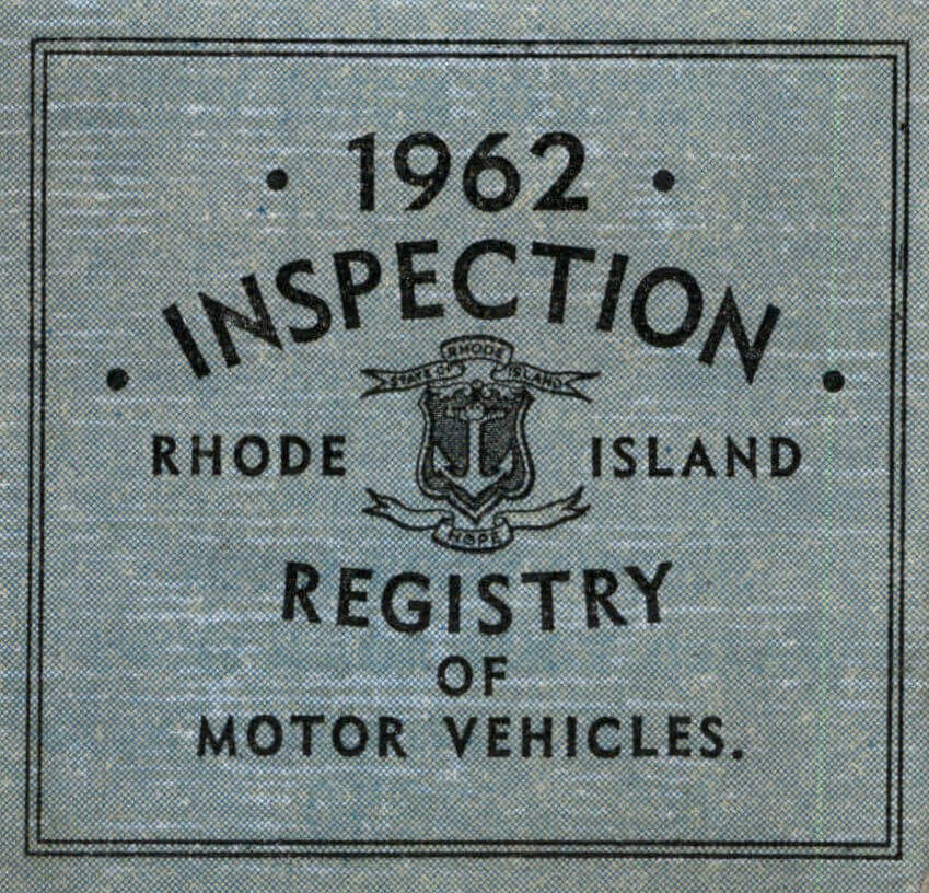 Rhode Island Bob Hoyts Classic Inspection Stickers Add a Final